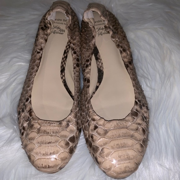 Alexandre Birman Python Flats - Picture 1 of 6